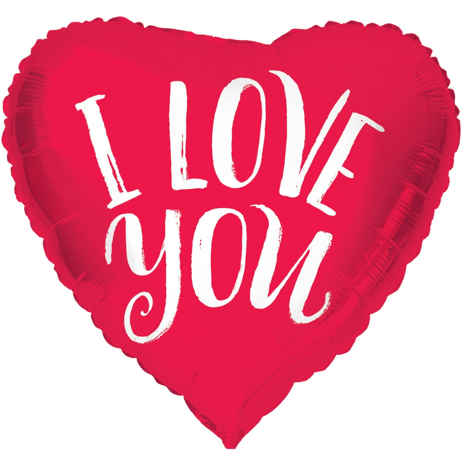 Ballon cœur rouge « Je t'aime » 45 cm