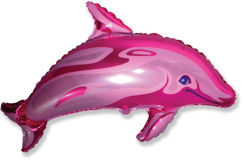 Palloncino Delfino Rosa 96 x 70 cm