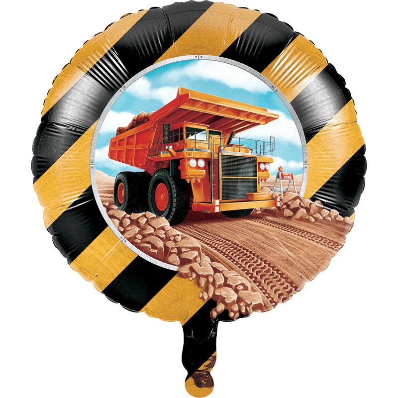Palloncino in foil 46 cm BIG DIG CONSTRUCTION