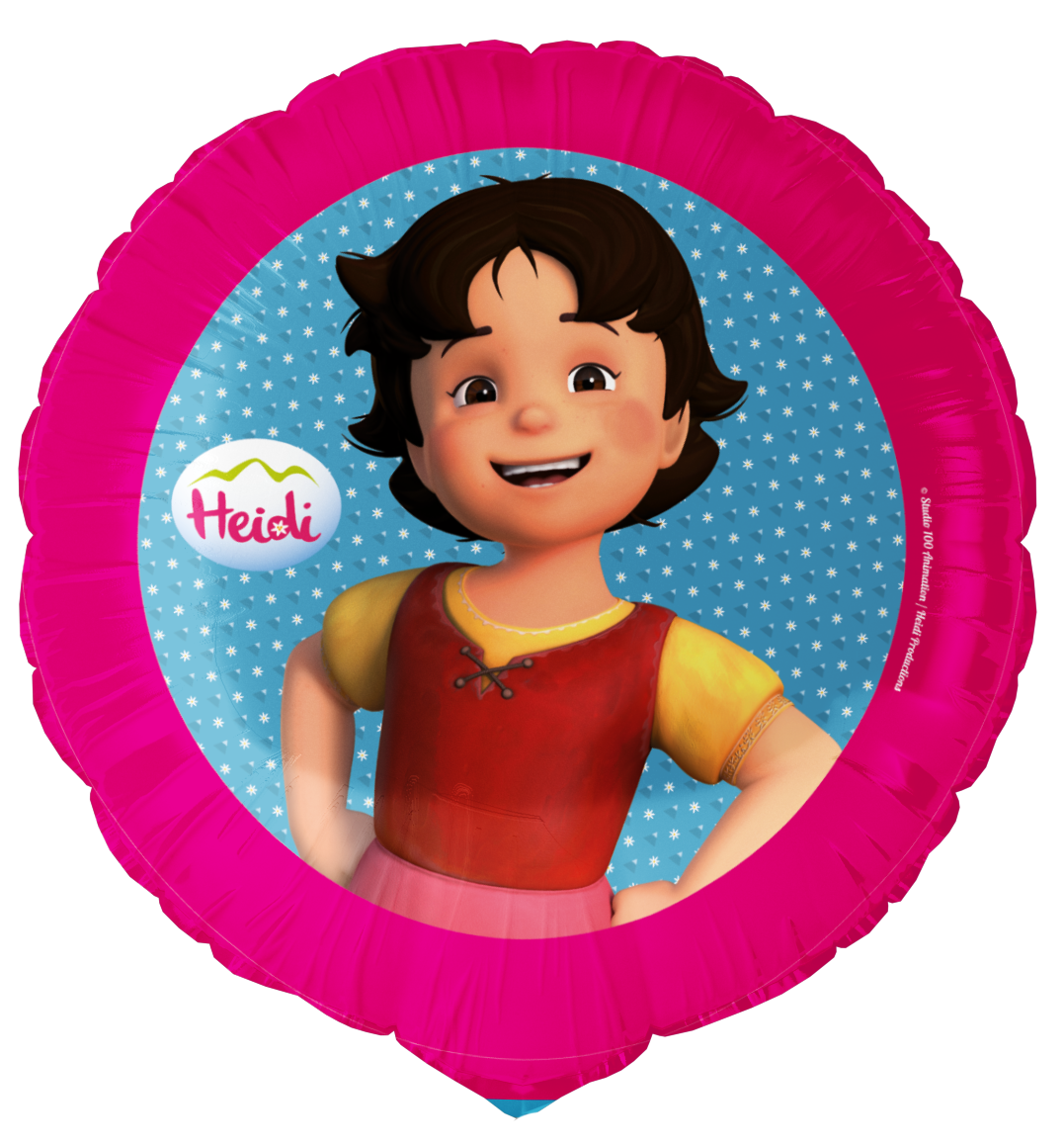 Palloncino in foil Heidi rotondo 46 cm