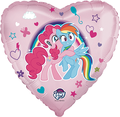 Ballon en forme de cœur My Little Pony de 46 cm