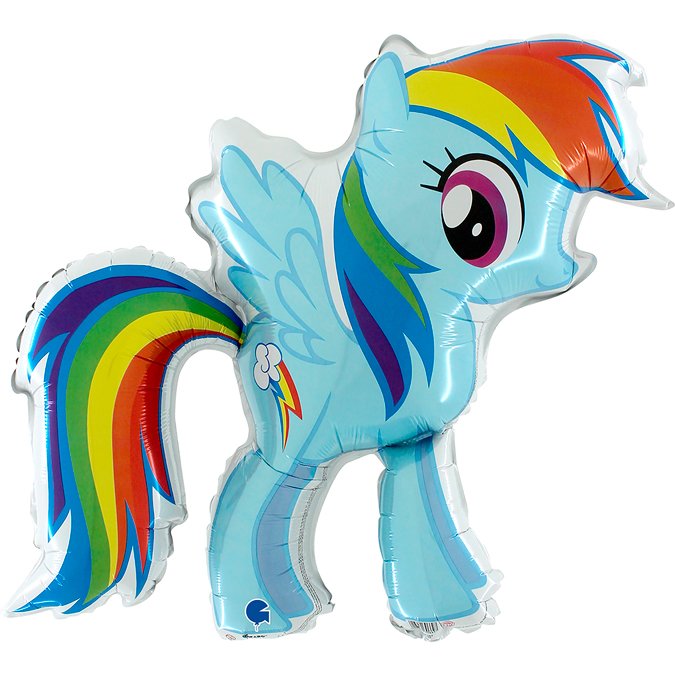 Palloncino arcobaleno My Little Pony 70 cm