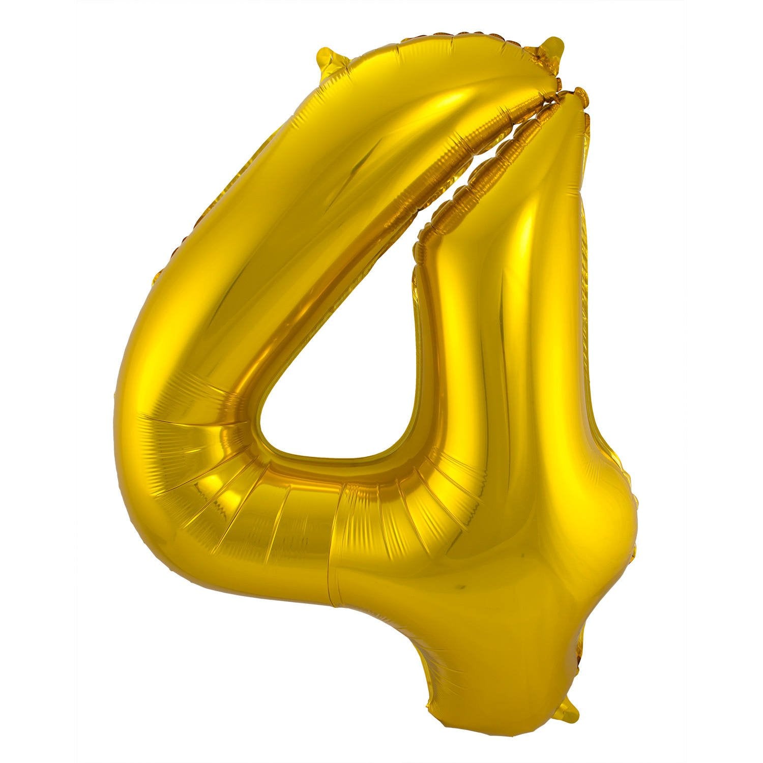 Palloncino numero 4 86 cm oro