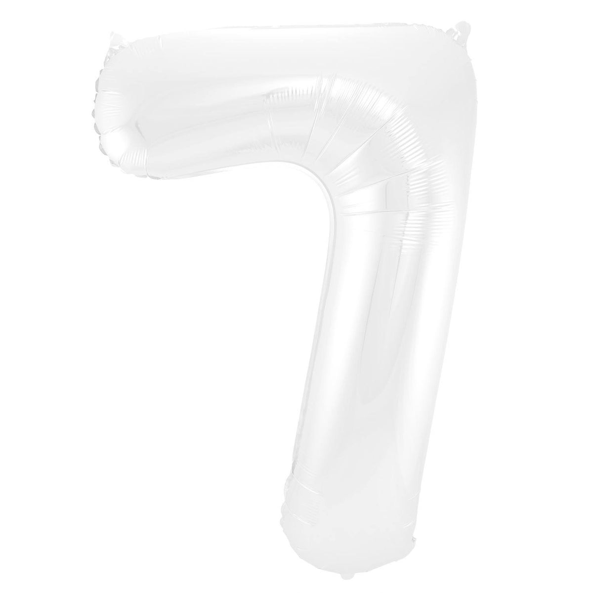 Ballon numéro 7, 86 cm, blanc