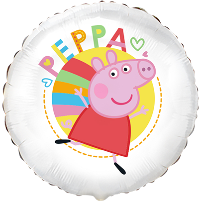 Globo Peppa Pig Redondo 46 cm