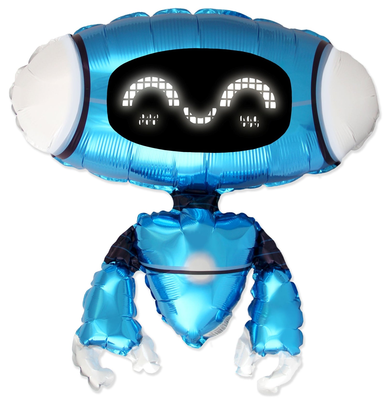 Palloncino Robot Blu 68 x 60 cm