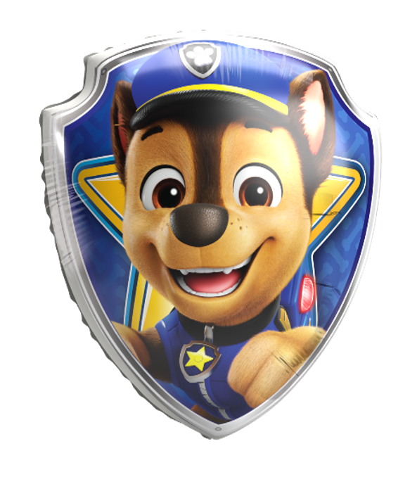Globo de Foil Chase Patrulla Canina 60 x 52 cm