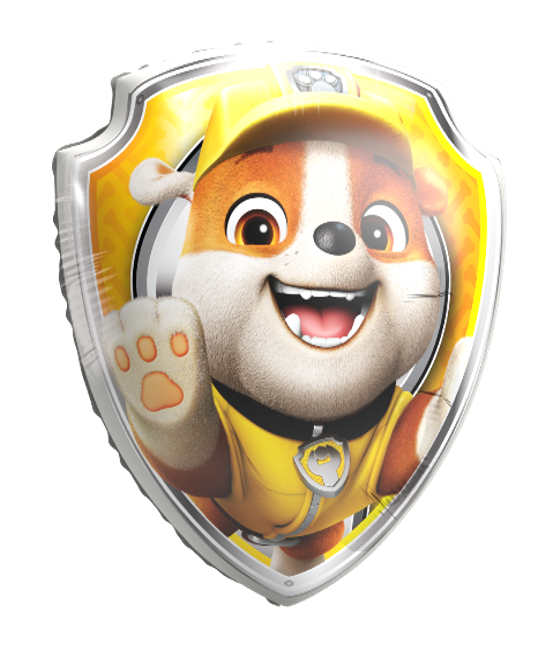 Globo de Foil Rubble Patrulla Canina 60 x 52 cm