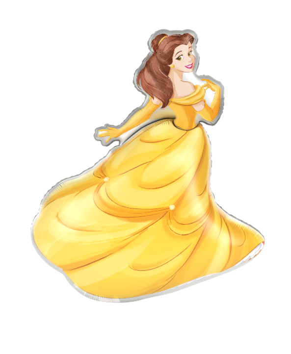 Globo de Foil con forma de Bella 85 x 66 cm