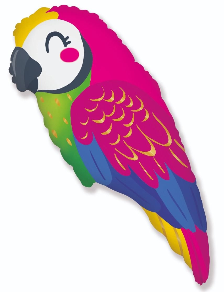 Globos Parrot 89 x 43 cm