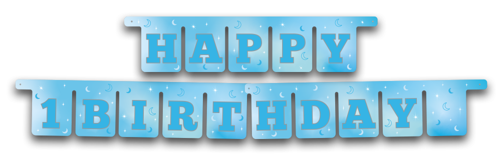 Guirnalda 1 Año Niño 3 metros