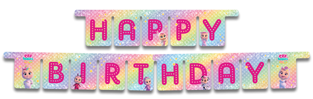 Guirnalda Bebés Llorones 3 metros