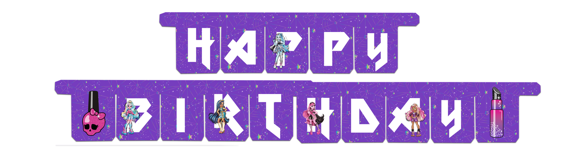 Guirnalda Generica Monster High