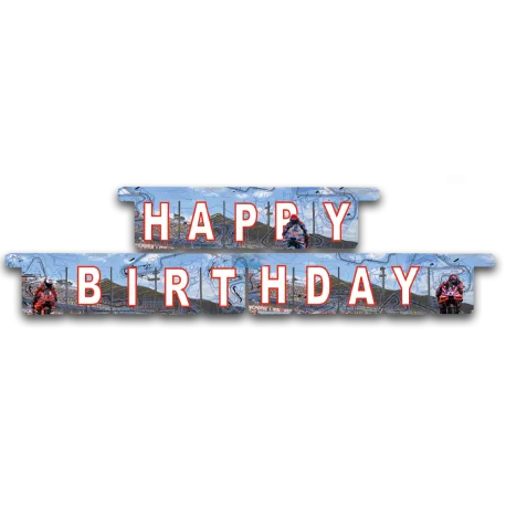 Ghirlanda di buon compleanno Moto GP