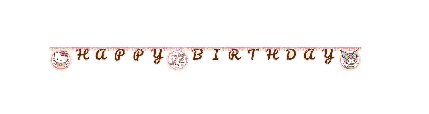 Guirnalda Happy Birthday Kuromi