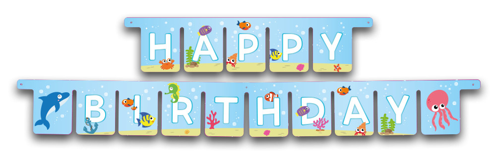 Guirnalda Ocean Party