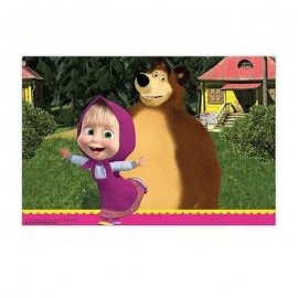 Nappe 120 x 180 cm Masha et l'Ours