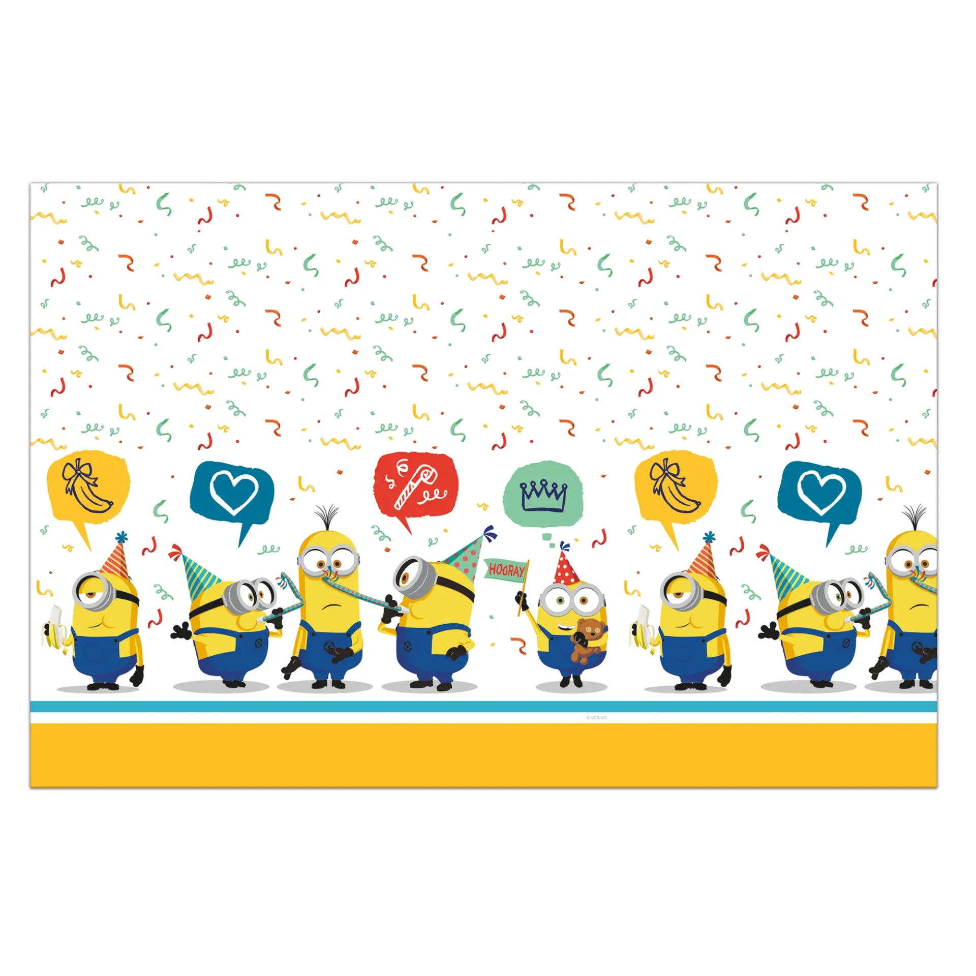 MANTEL 120 x 180 cm MINIONS