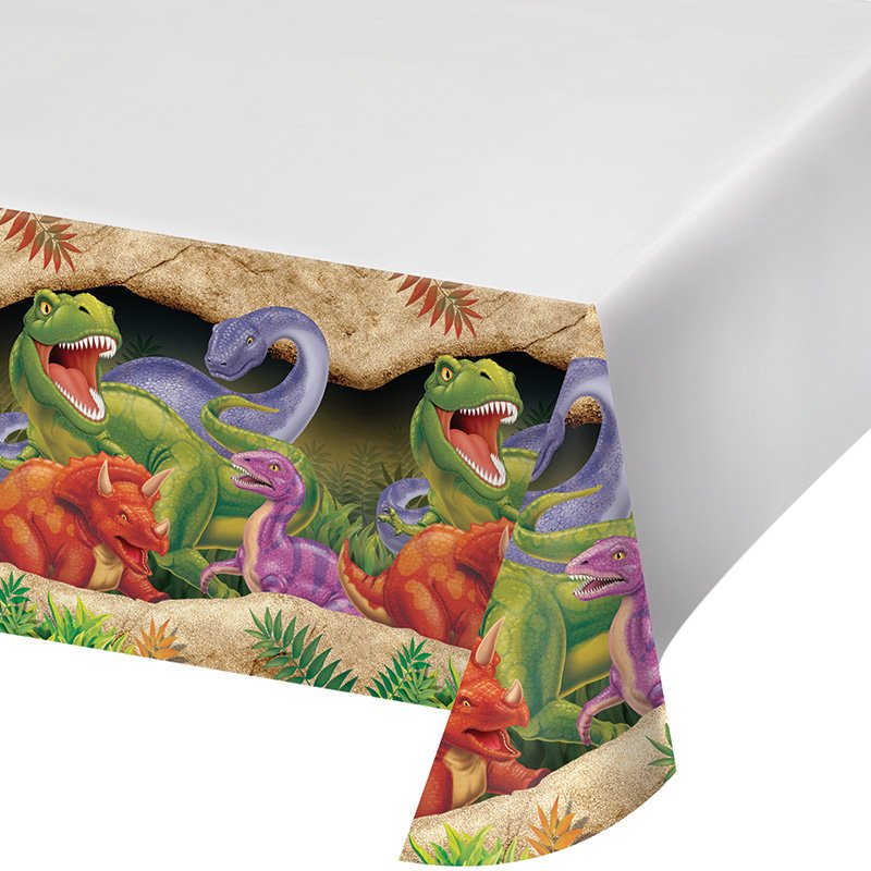 TOVAGLIA DI PLASTICA 274 x 137 CM JURASIC DINO