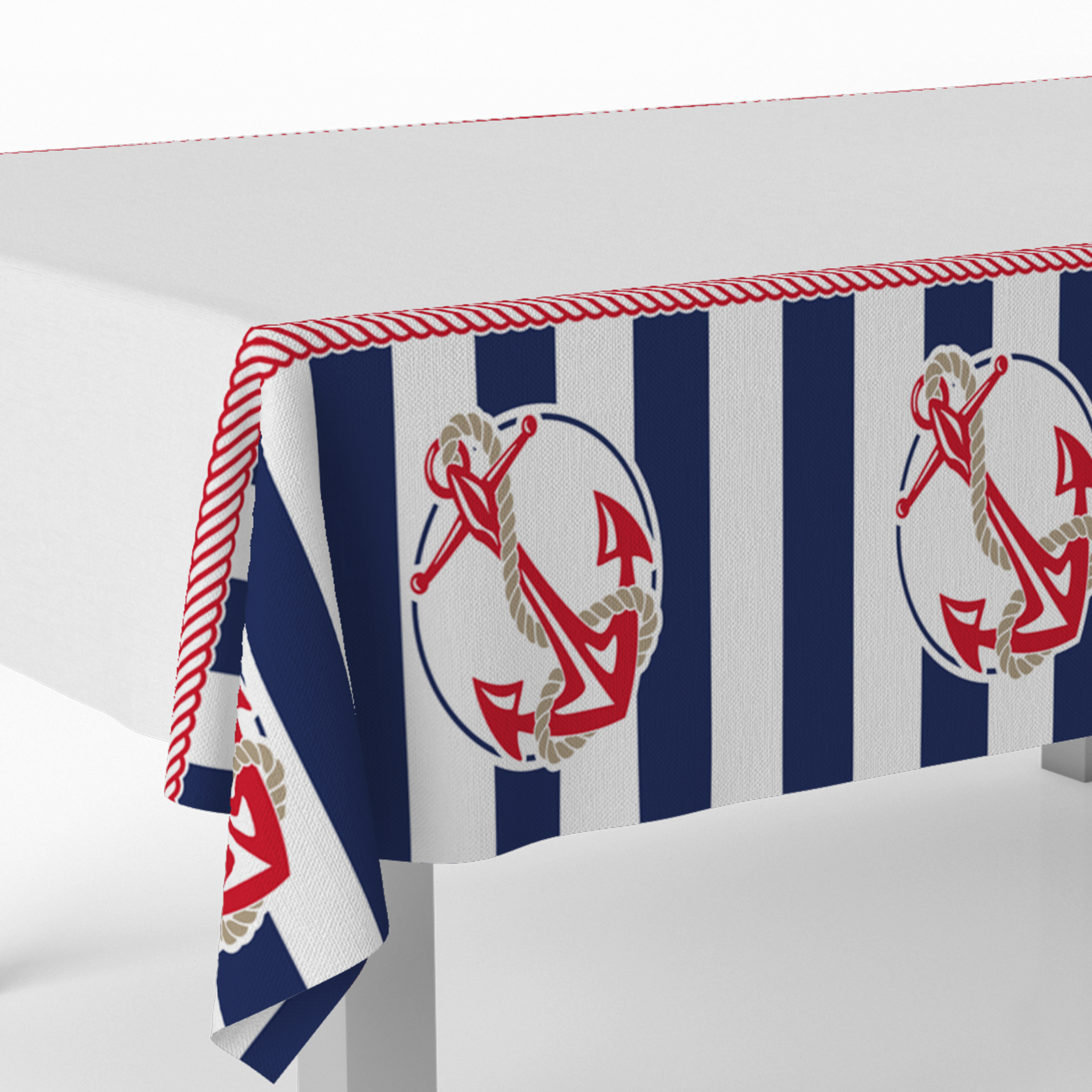Tovaglia Nautica Anchor 120 x 180 cm