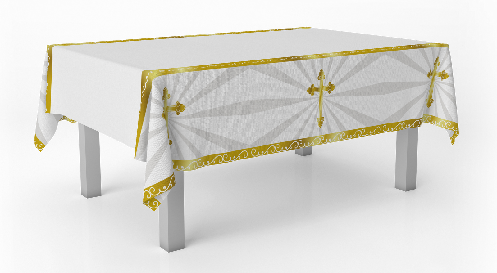 Mantel Divinity Gold 120 x 180 cm