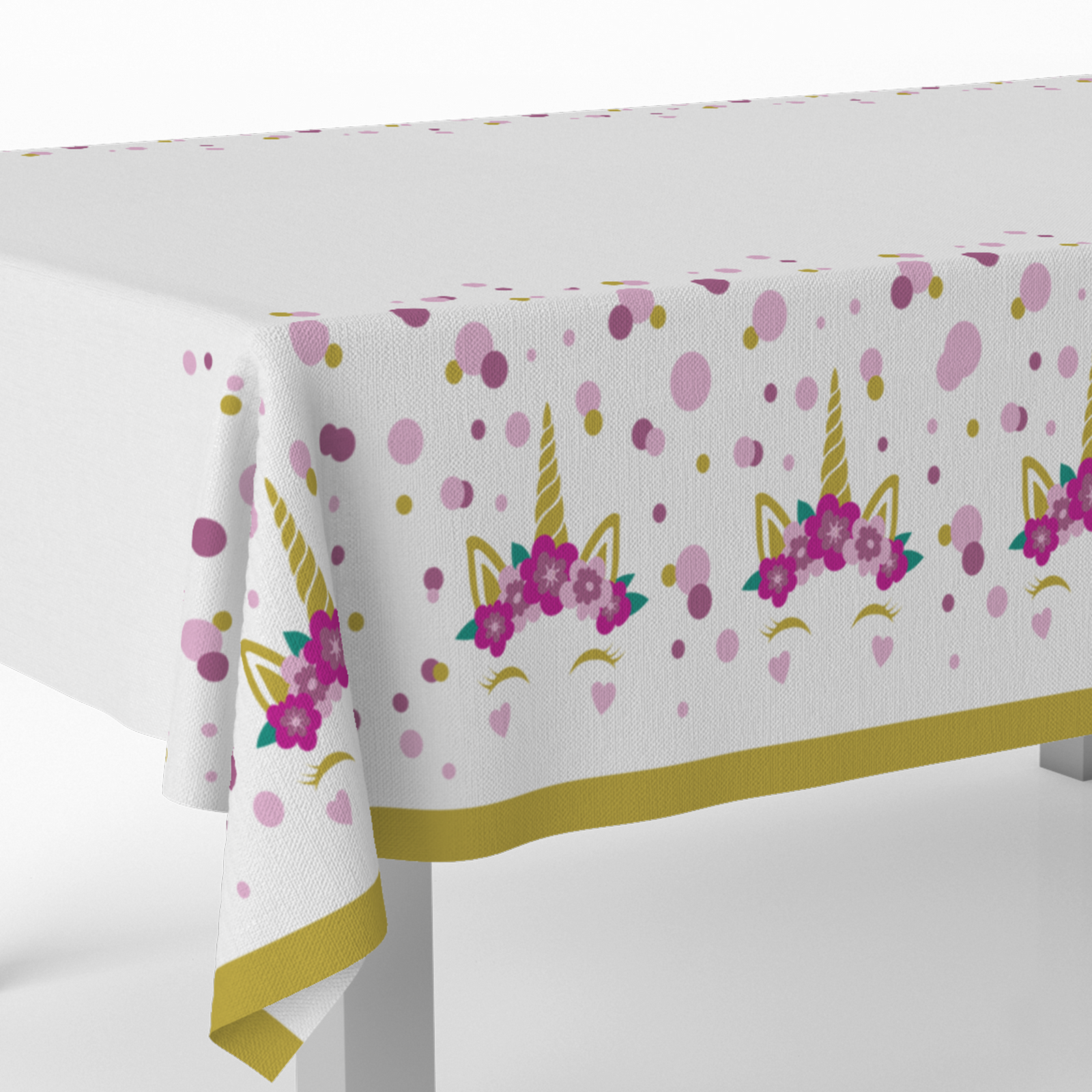 Tovaglia di plastica Lil Unicorn 120 x 180 cm