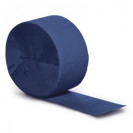 24 METRI DI CARTA CRESPATA BLU MARINO