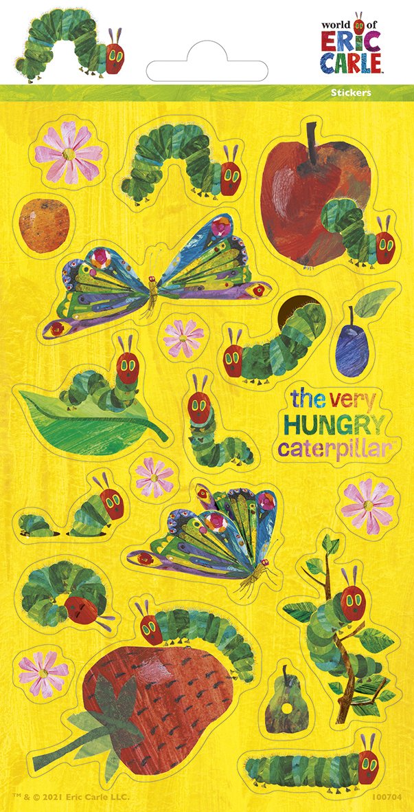 Autocollants 102 x 200 mm Insectes d'anniversaire