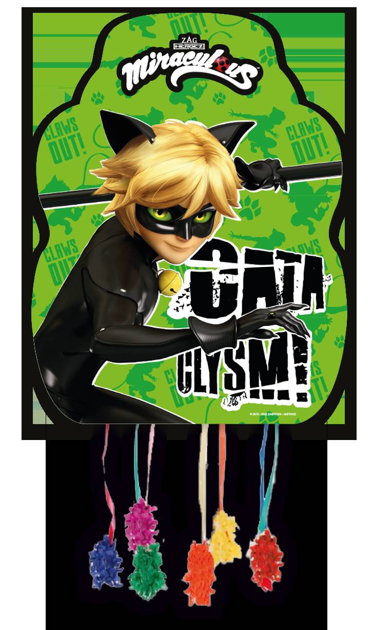 Piñata 46 x 33 cm Cat Noir