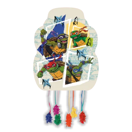 Piñata 46 x 33 cm Tortugas Ninja
