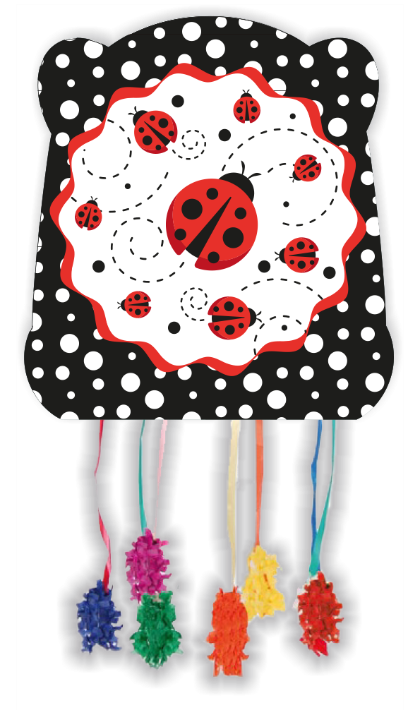 Piñata Basic LADYBUG 28 x 33 cm