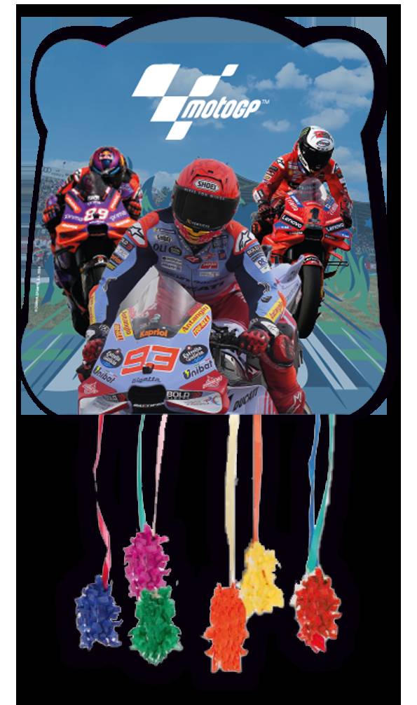 Piñata Pequeña 33 x 28 cm Moto GP