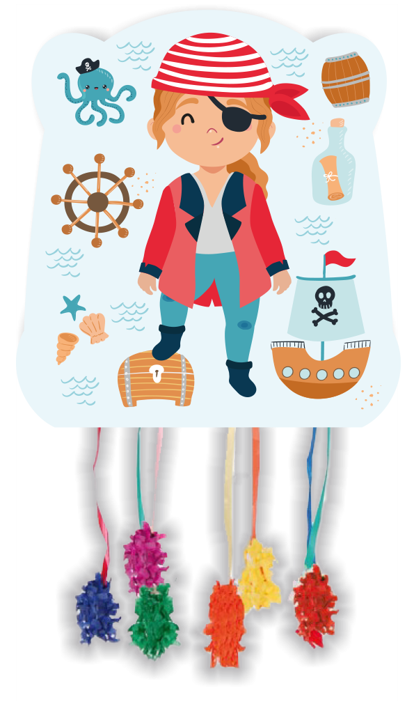 Piñata Basic Pirate Party 28 x 33 cm