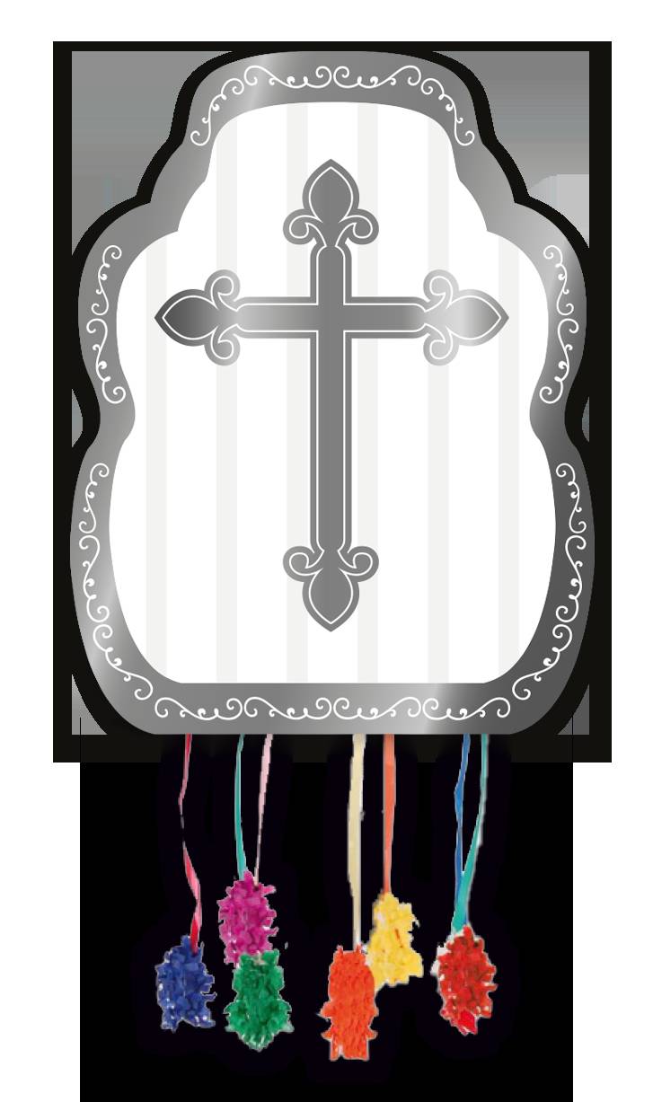 Piñata Divinity Silver 46 x 33 cm