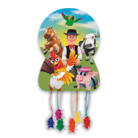 Piñata Grande La Granja De Zenon 46 X 65 CM