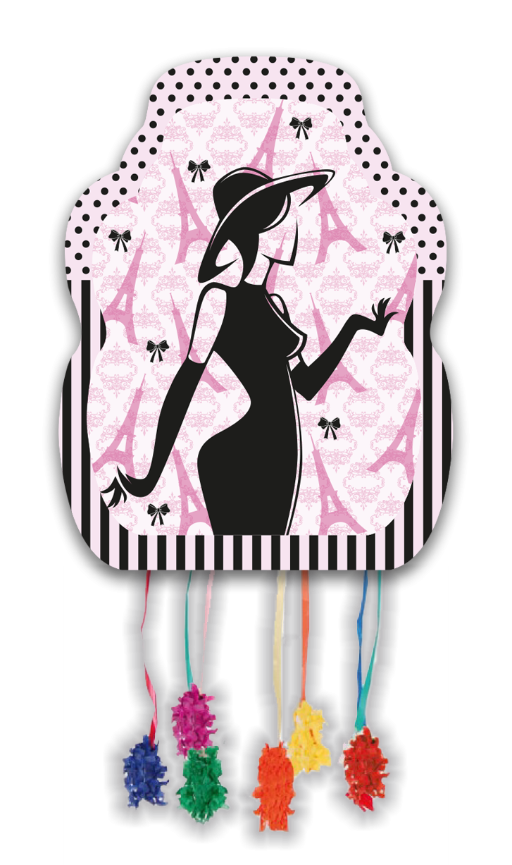 Piñata Paris 33 x 46 cm