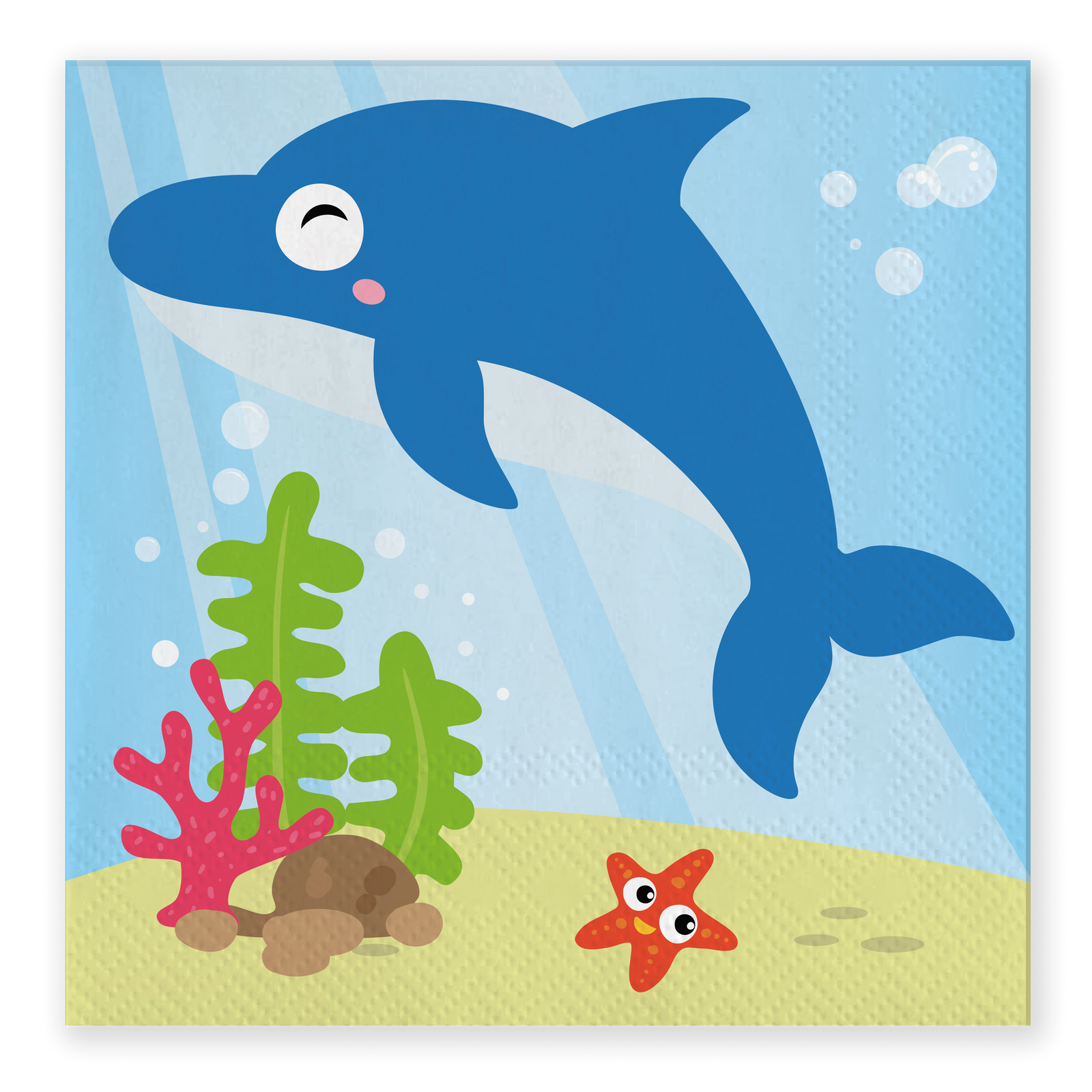 20 Servilletas 33 cm OCEAN PARTY BKF