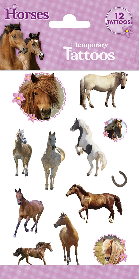 Festa dei tatuaggi a tema cavallo