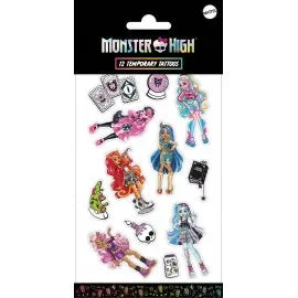 Tatuajes Monster High 100 x 200 mm