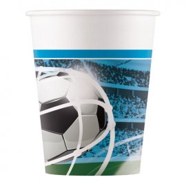 8 Vasos Gol Fútbol