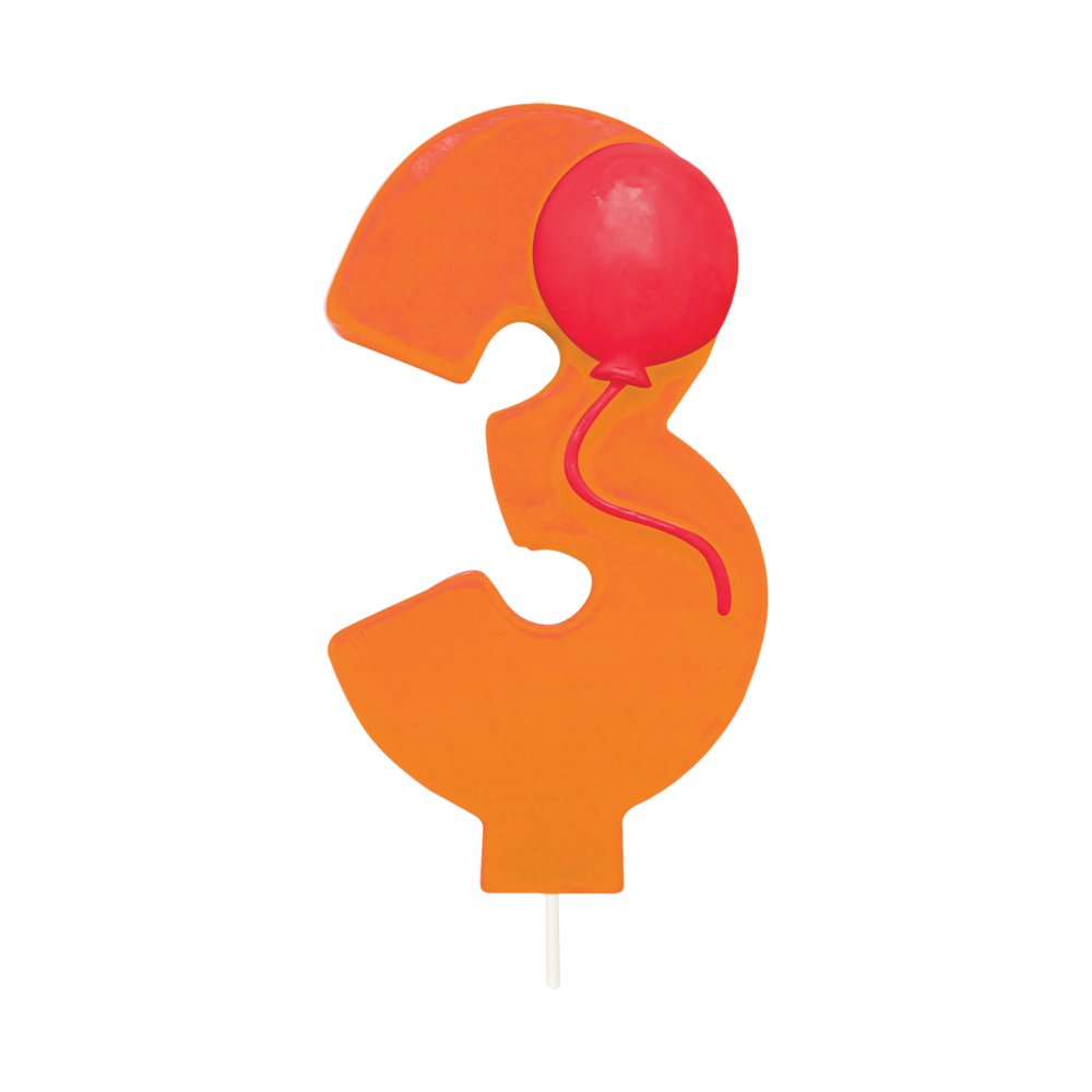 Bougie 3 Ballon
