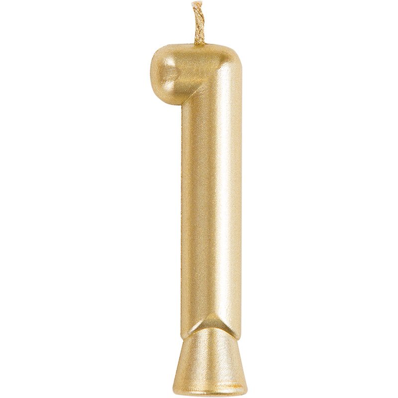 Candela numero 1 oro