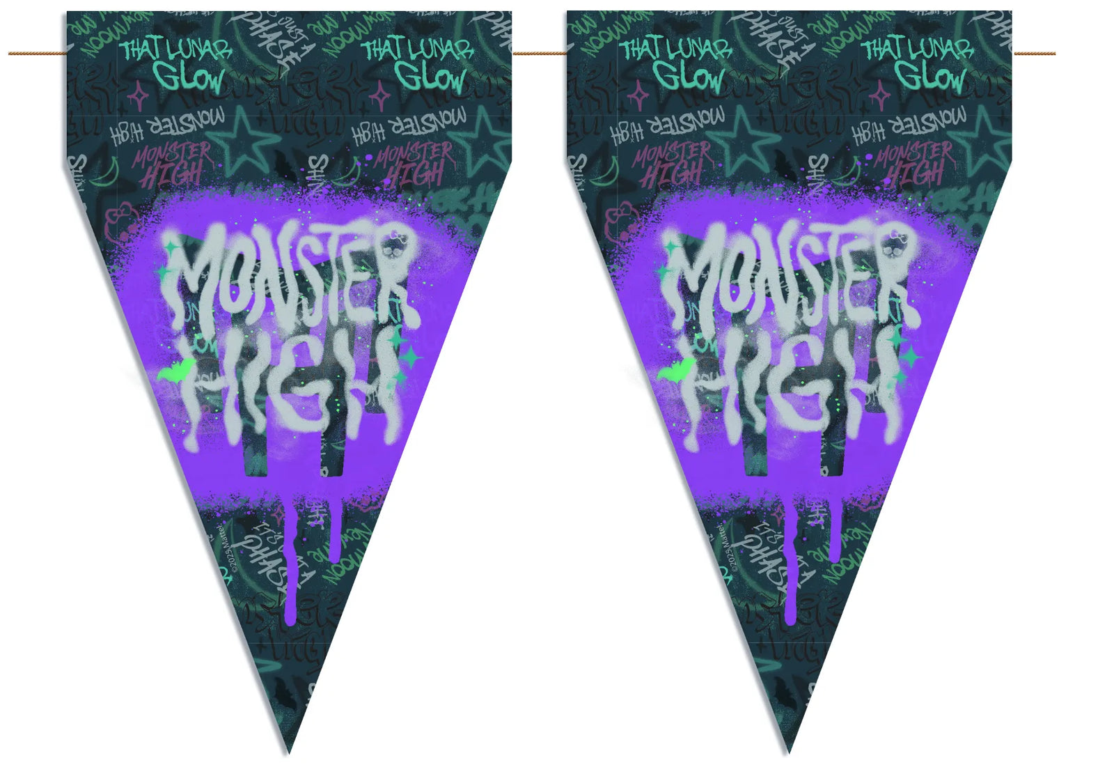 Banderín Monster High Adult