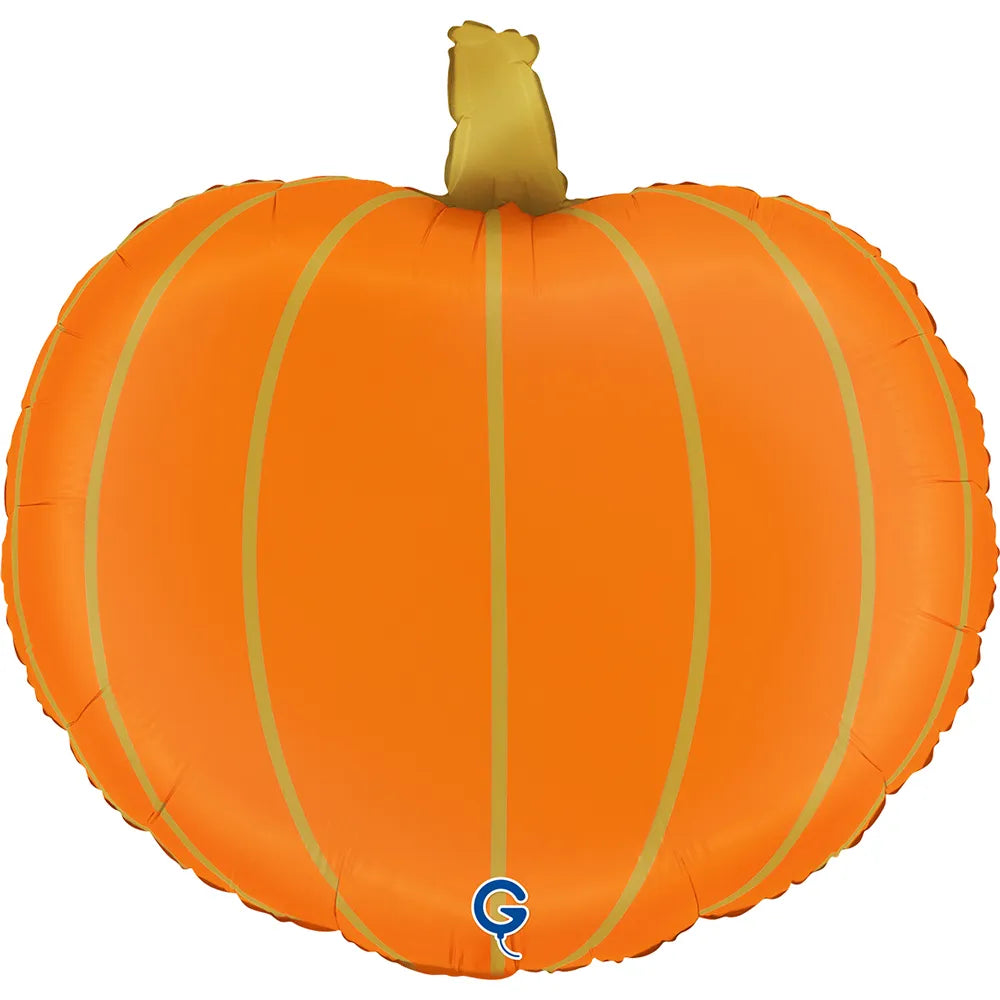 Halloween Orange Pumpkin Balloon 39x39x23cm