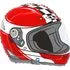 Balão de capacete de motociclista 38cm